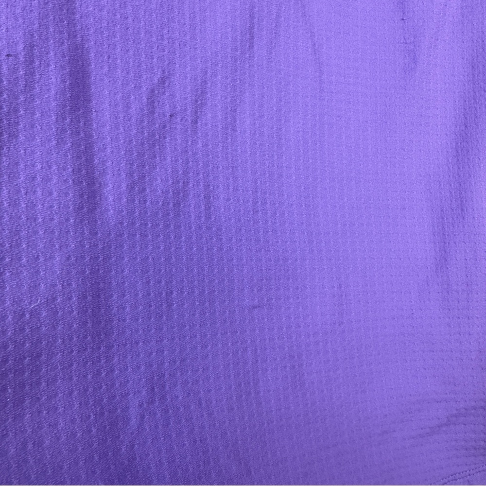 IBKUL Purple Quarter Zip Pullover XL UPF 50+ Golf Athletic Pickleball Top - Picture 5 of 16